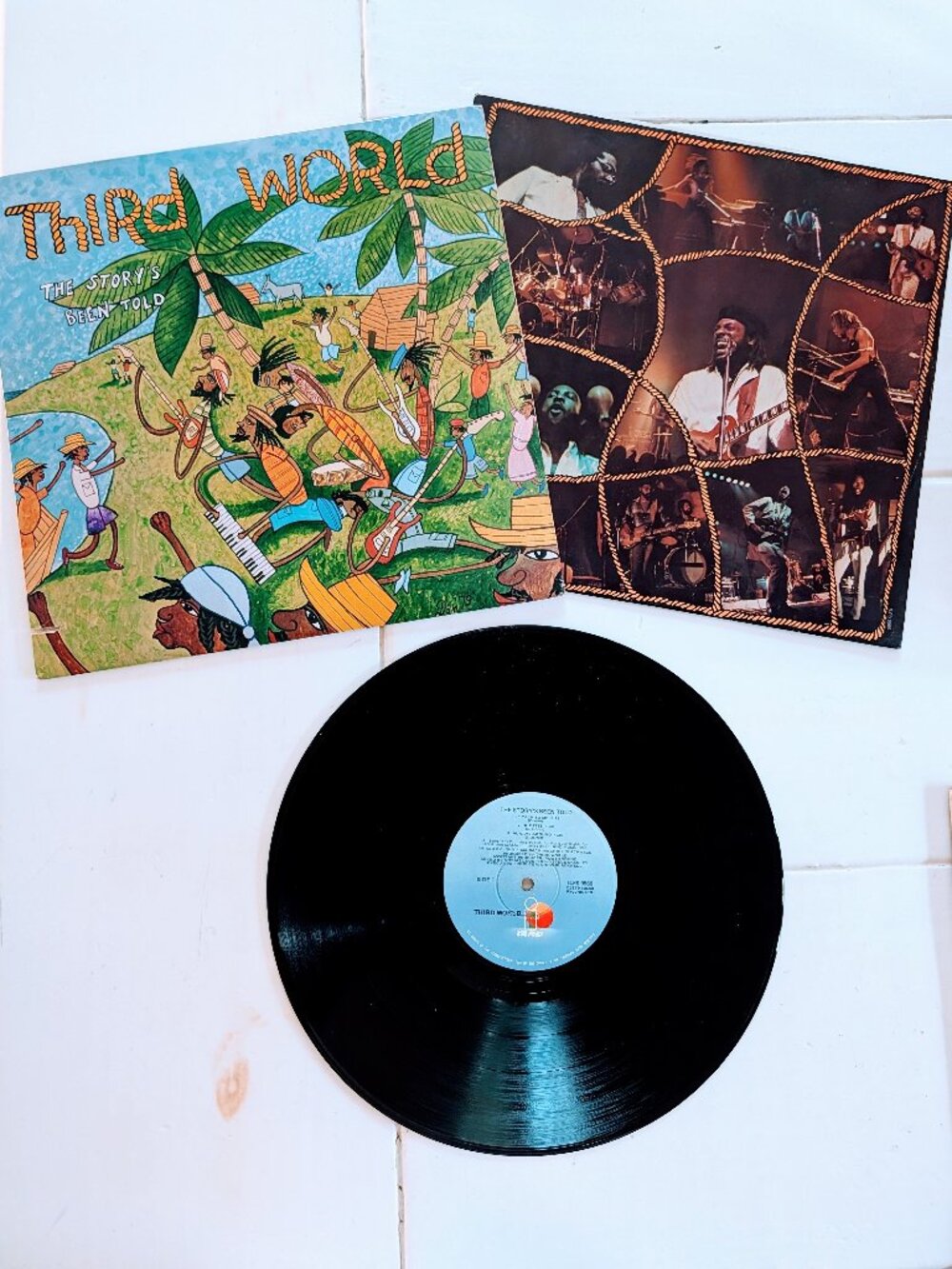 VTG 1979 Third World The Story’s Been Told LP Island 9569 Palm Tree Label VG+